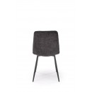 Стул HALMAR K547 черный/черный